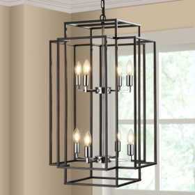 8 Lantern Tiered Chandeliers, Industrial Farmhouse Chandeliers Unavailable Platforms- Temu