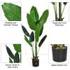 5.3 Feet Artificial Decorative Tropical Indoor-Outdoor Tree