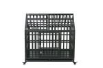 Heavy Duty Dog Cage pet Crate with Roof