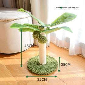 Cat Climbing Frame One-piece Toy (Option: Coconut Tree Scratching Pole)