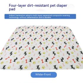 Pet Washable Reusable Urine Pads (Option: Style805-80x90cm)