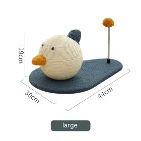 Cat Scratch Board Lint-free Toy (Option: Cat Grasping Ball Large Size)