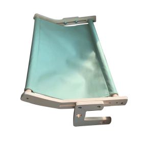 Four Seasons Universal Bedside Window Edge Winter Warm Cat Hammock (Option: L-Cat Hanging Bed Cyan)