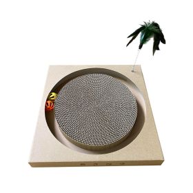 Pet Cat Toy Corrugated Paper Grinding Claw Board (Option: Type C Small Size)