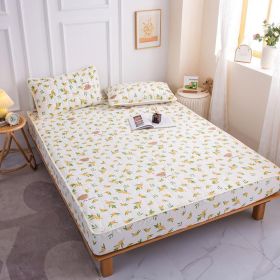 Cotton Covered Anti Slip Cartoon Bedspread (Option: Orange Flavored Bear-120x200cm)