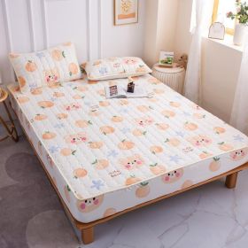 Cotton Covered Anti Slip Cartoon Bedspread (Option: Orange soda-120x200cm)