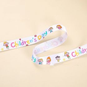 Children's Cartoon Pattern Ribbon (Option: 6style)