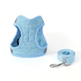 Fashion Dog Walking Chain Rope (Option: Blue-S)