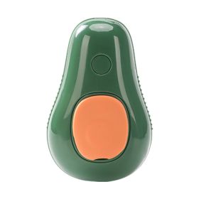 Avocado Pet Spray Massage Brush Electric (Option: Avocado Green-USB)