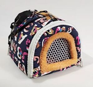 Hamster Nest Backpack For Going Out (Option: Letter)