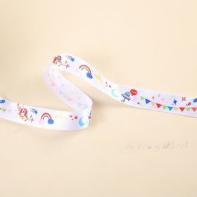 Children's Cartoon Pattern Ribbon (Option: 8style)