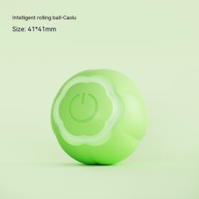 XINGX Rolling Ball Cat Toy Self-Hi Bite-resistant Toys (Option: Smart Rolling Ball Green-Neutral English Packaging)