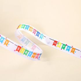 Children's Cartoon Pattern Ribbon (Option: 2style)