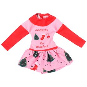 Christmas Bookshelf Doll's Clothing Accessories (Option: Bw809-Suitable For Dolls)