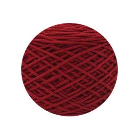 Tufting Special Wool Pagoda Tube Long-staple Cotton Wool Handmade Diy Carpet Shaft Yarn (Option: 08 Rust Red)