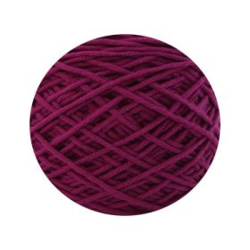 Tufting Special Wool Pagoda Tube Long-staple Cotton Wool Handmade Diy Carpet Shaft Yarn (Option: 75 Rouge Red)