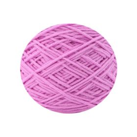 Tufting Special Wool Pagoda Tube Long-staple Cotton Wool Handmade Diy Carpet Shaft Yarn (Option: Lotus Root 68 Lotus Pink)