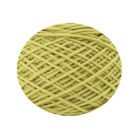 Tufting Special Wool Pagoda Tube Long-staple Cotton Wool Handmade Diy Carpet Shaft Yarn (Option: 63 Lemon Green)