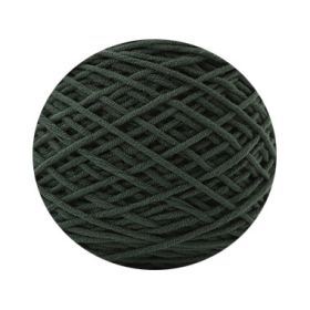 Tufting Special Wool Pagoda Tube Long-staple Cotton Wool Handmade Diy Carpet Shaft Yarn (Option: 74 Deep Elegant Green)