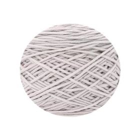 Tufting Special Wool Pagoda Tube Long-staple Cotton Wool Handmade Diy Carpet Shaft Yarn (Option: Silver 11 White Gray)