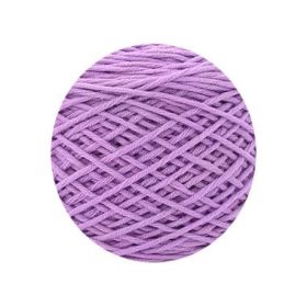 Tufting Special Wool Pagoda Tube Long-staple Cotton Wool Handmade Diy Carpet Shaft Yarn (Option: Purple 57 Purple)