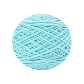 Tufting Special Wool Pagoda Tube Long-staple Cotton Wool Handmade Diy Carpet Shaft Yarn (Option: Lake Blue 18 Light Lake Blue)