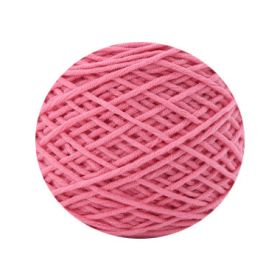 Tufting Special Wool Pagoda Tube Long-staple Cotton Wool Handmade Diy Carpet Shaft Yarn (Option: 81 Peach Pink)