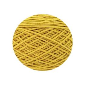 Tufting Special Wool Pagoda Tube Long-staple Cotton Wool Handmade Diy Carpet Shaft Yarn (Option: Ginger Yellow 24 Turmeric)