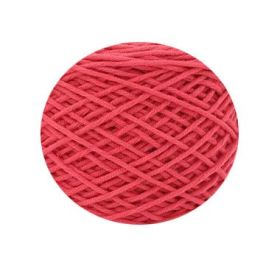 Tufting Special Wool Pagoda Tube Long-staple Cotton Wool Handmade Diy Carpet Shaft Yarn (Option: Watermelon Red)