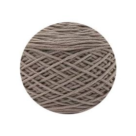 Tufting Special Wool Pagoda Tube Long-staple Cotton Wool Handmade Diy Carpet Shaft Yarn (Option: 15 Camel Gray)