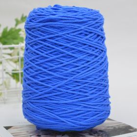 Tufting Special Wool Pagoda Tube Long-staple Cotton Wool Handmade Diy Carpet Shaft Yarn (Option: 85 Light Sapphire Blue)