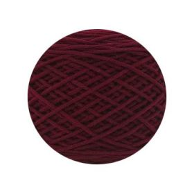 Tufting Special Wool Pagoda Tube Long-staple Cotton Wool Handmade Diy Carpet Shaft Yarn (Option: Purplish Red 37 Purplish Red)