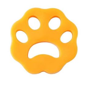 Pet Cat's Paw Cleaning Clothes Dust Removal Double-sided Lent Remover (Option: Cat's Paw Orange-15g)