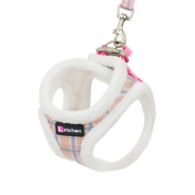 Cat Pulling Rope Anti Breaking Loose For Outdoor Use (Option: Pink Blue Plaid-M)